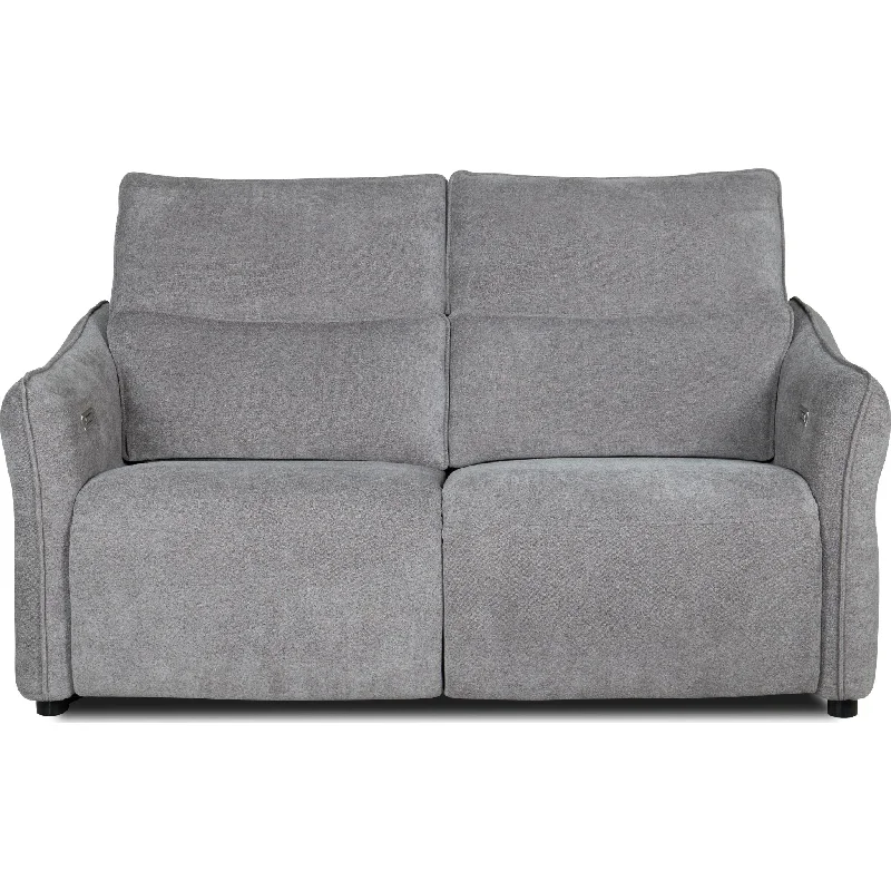 Gianni 2 Piece Power Reclining Loveseat - Trento Pewter