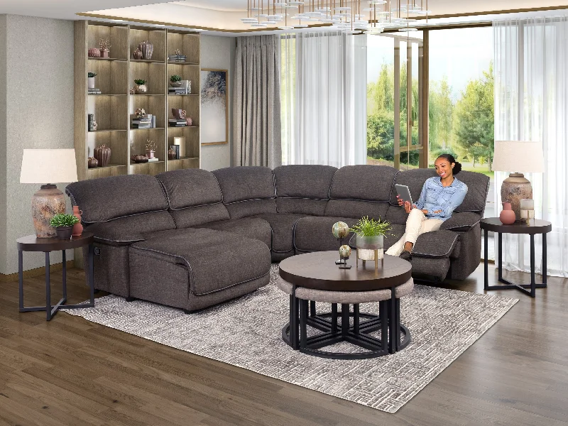 Grenada 5 Piece Power Reclining Sectional