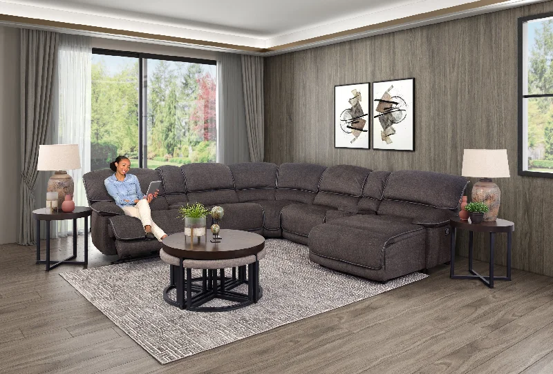 Grenada 7 Piece Power Reclining Sectional