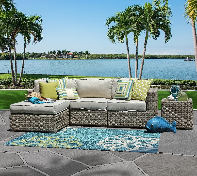 Presidio 4 Piece Outdoor Sectional