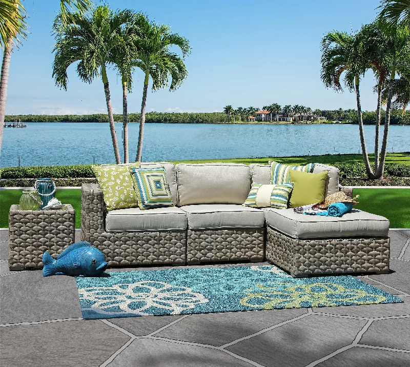 Presidio 4 Piece Outdoor Sectional