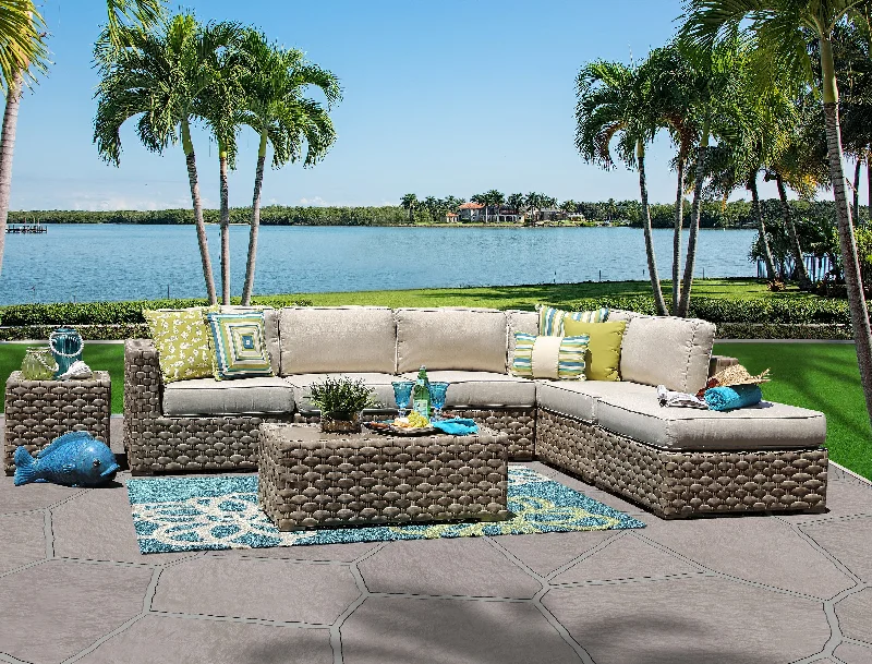 Presidio 6 Piece Outdoor Modular Sectional