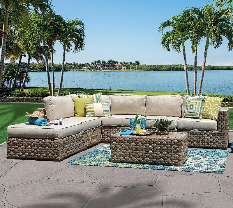 Presidio 6 Piece Outdoor Sectional